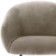 Scaune - Scaun design LUX Elbury, catifea Savona greige