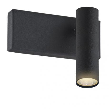 Aplice, corpuri de iluminat pentru pereti - Aplica de perete design minimalist Etna plus negru