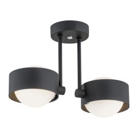 Plafoniere - Plafoniera cu 2 spoturi design minimalist Massimo plus negru