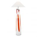 Lampadar, lampa de podea design modern POLONIA opal, rosu