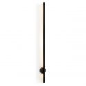 Aplica LED de perete desgin minimalist Asse negru H-100cm