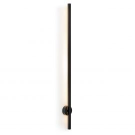 Aplice, corpuri de iluminat pentru pereti - Aplica LED de perete desgin minimalist Asse negru H-100cm