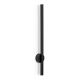 Aplice, corpuri de iluminat pentru pereti - Aplica LED de perete desgin minimalist Asse negru H-60cm