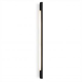 Aplica LED de perete desgin minimalist Asse negru H-150cm