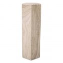 Coloana decorativa design LUX din travertin Cuneo L