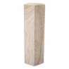 Coloana decorativa design LUX din travertin Cuneo L