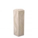 Coloana decorativa design LUX din travertin Cuneo S