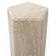 Masute Living - Coloana decorativa design LUX din travertin Cuneo S