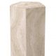 Masute Living - Coloana decorativa design LUX din travertin Cuneo S