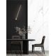 Aplice, corpuri de iluminat pentru pereti - Aplica LED de perete design minimalist Synthesi alb H-90cm