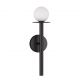 Aplice, corpuri de iluminat pentru pereti - Aplica de perete design modern Pielo negru