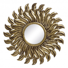 Decoratiuni - Oglinda design clasic Varil auriu 80cm