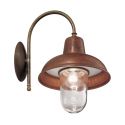 Aplica de perete cu protectie IP44, fabricata manual, diam.25,5cm, Contrada