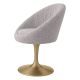 Scaune - Scaun pivotant design elegant LUX O'Neill, boucle gri