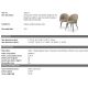 Seturi scaune, HoReCa - Set de 2 scaune design LUX Cooper, piele sintetica bej
