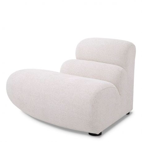 Canapele - Modul colt exterior, Canapea modulara design LUX Lindau, off-white