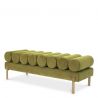 Bancheta moderna design LUX Oxley, Savona vintage green