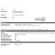 Canapele - Canapea design LUX cu spatar rotunjit Rivolo, Lyssa off-white