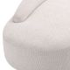 Canapele - Canapea design LUX cu spatar rotunjit Rivolo, Lyssa off-white