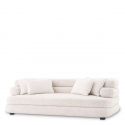 Canapea design LUX cu spatar rotunjit Malaga S, Lyssa off-white