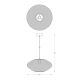 Pendule, Lustre suspendate - Lustra / Pendul metalic design decorativ ORION