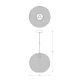 Pendule, Lustre suspendate - Lustra / Pendul metalic design decorativ ORION