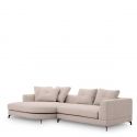 Canapea eleganta design LUX Moderno S left, Aveiro sand