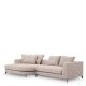 Canapele - Canapea eleganta design LUX Moderno S left, Aveiro sand