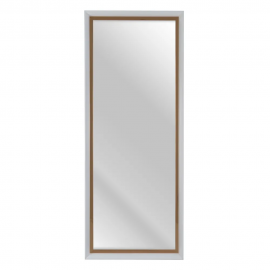 Oglinzi - Oglinda decorativa design modern Virop alb, auriu 45x116cm