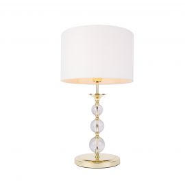 Veioze - Veioza design elegant REA alb/auriu