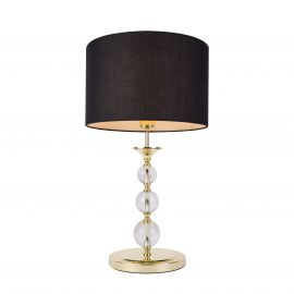 Veioze - Veioza design elegant REA negru/auriu