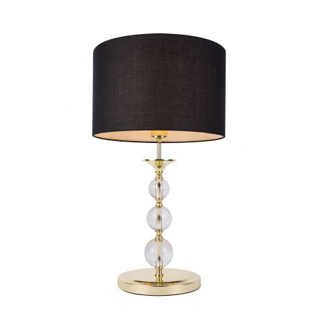 Veioze - Veioza design elegant REA negru/auriu