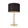 Veioza design elegant REA negru/auriu