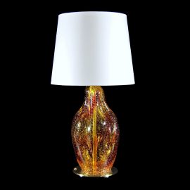 Veioze - Veioza moderna realizata manual din sticla suflata PUMPKIN TL A07