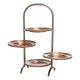 Parfumuri de camera, Idei cadouri, Obiecte decorative - Suport prajituri, Patru platouri etajate design LUX Encore, alama vin...