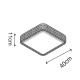 Plafoniere - Plafoniera LED design modern Moa 40cm