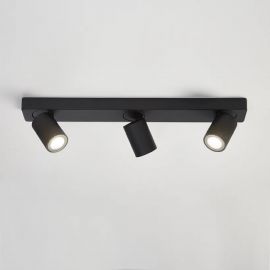 Corp aplicat cu 3 spoturi directionabile Moon 3 Bar, negru