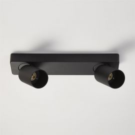 Corp aplicat cu 2 spoturi directionabile Moon 2 Bar, negru