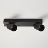 Corp aplicat cu 2 spoturi directionabile Moon 2 Bar, negru