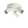 Corp aplicat cu 3 spoturi directionabile Moon 3 Bar, alb