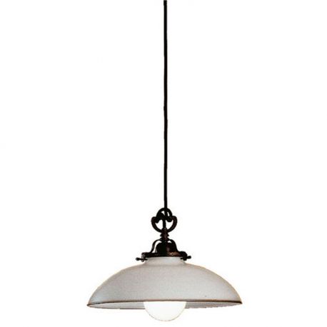Pendule, Lustre suspendate - Lustra Country 34cm alama / sticla