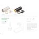Spoturi, Proiectoare pe sina - Spot LED directionabil pentru sina Track Project Collection, Gemini alb