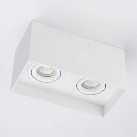 Plafoniere cu spoturi, Spoturi aplicate - Spot aplicat Honos Square Twin