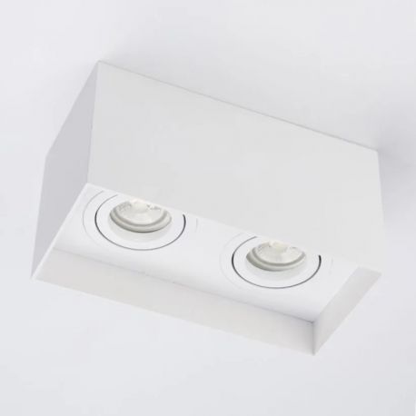 Plafoniere cu spoturi, Spoturi aplicate - Spot aplicat Honos Square Twin