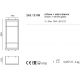 Aplice - Aplica de perete exterior cu protectie IP55, Quadro Grande