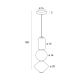 Pendule, Lustre suspendate - Lustra LED moderna design deosebit AKIKO