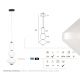 Pendule, Lustre suspendate - Lustra LED moderna design deosebit AKIKO
