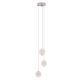 Pendule, Lustre suspendate - Lustra cu 3 pendule LED design modern NOBILE