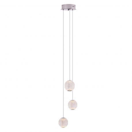 Pendule, Lustre suspendate - Lustra cu 3 pendule LED design modern NOBILE