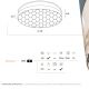 Plafoniere - Plafoniera LED design modern SEKKO